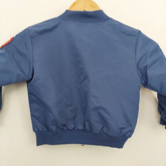 Blueberi Boulevard Jacket Size 3T Blue Bomber Pilot In Training - Picture 7 of 8